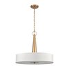 Elk Showroom Leo 22'' Wide 4Light Pendant, Brushed Gold 89845/4